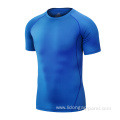 Comfort Short Sleeve Quick Dry Cheap Fitness Shirt